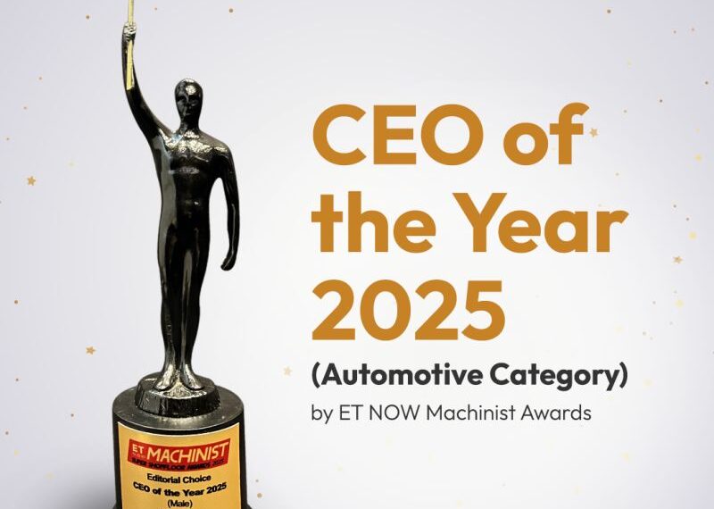 VECV MD & CEO Recognized as ‘CEO of the Year  Automotive, 2025’ by ET NOW Machinist