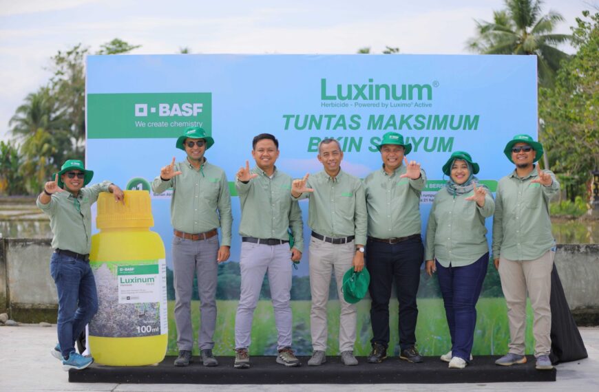 BASF Launches Luxinum Herbicide in Indonesia, Marking Global Debut for Rice Farming