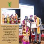 Dr. M.L. Jat Conferred Honorary D.Sc. by President Droupadi Murmu at ICAR-IVRI Convocation