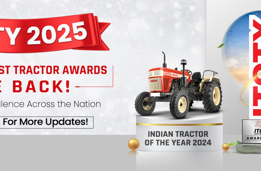 All Eyes on ITOTY 2025: Tractor Junction to Host 5th Edition of India’s Most Prestigious Tractor Awards