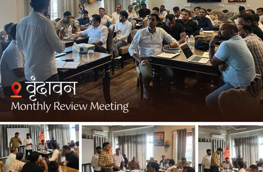 NuKrishi Holds Monthly Review Meet in the Spiritual…