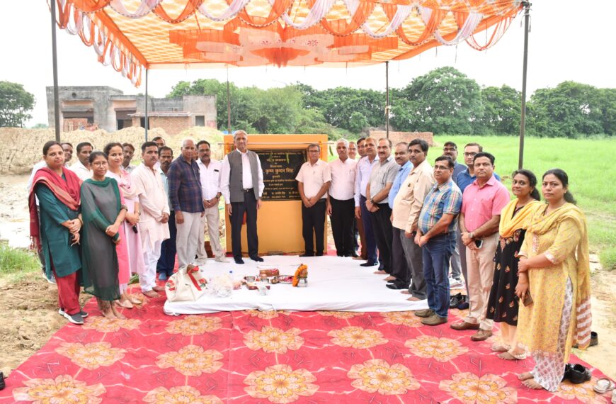Foundation Laid for New Girls’ Hostel at Sardar…