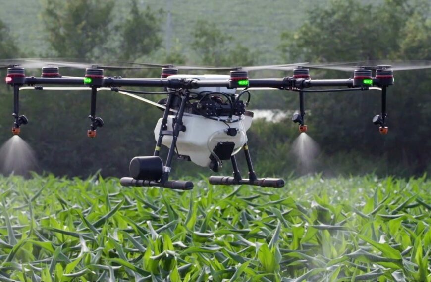 Revolutionizing Agriculture: Drone Technology for Efficient Pesticide Spraying…