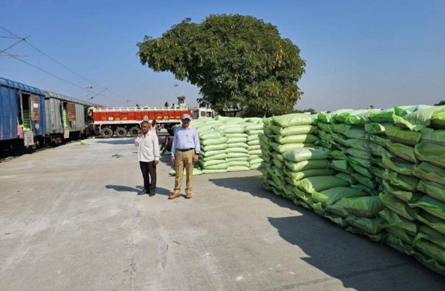 Good News for Farmers: Railways Bringing Five Rakes of DAP, Urea to Madhya Pradesh