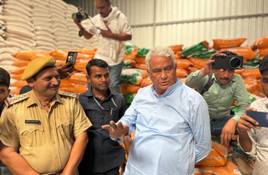 Rajasthan Agriculture Minister Seizes 64,000&hellip;