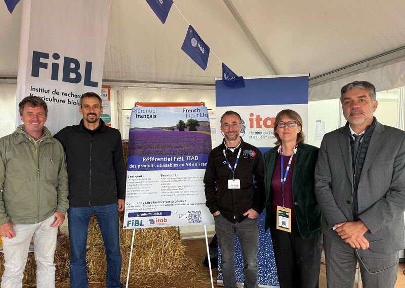FiBL and ITAB Present French Input List at Tech&Bio Fair
