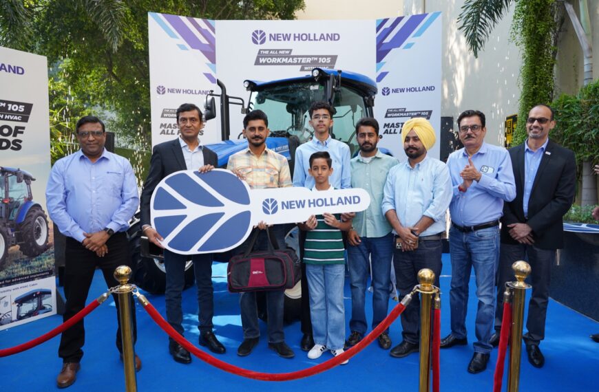 New Holland Launches Workmaster 105 with HVAC Cabin,…