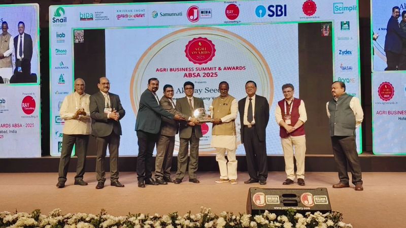 Akshay Seeds Pvt. Ltd. Honoured with “Emerging Company – Vegetable Seeds” Award at ABSA 2025
