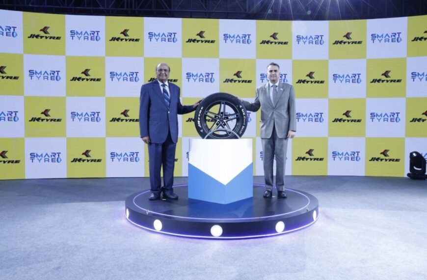 JK Tyre Launches India’s First Embedded Smart Tyres: A Landmark Step Towards Smart and Safer Mobility