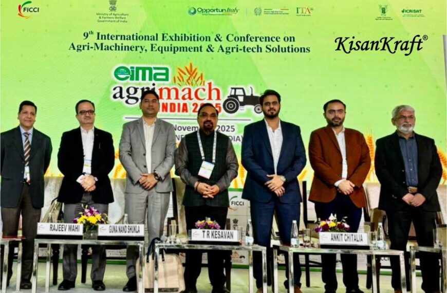 KisanKraft MD Highlights Future of Small Farm Mechanisation at EIMA Agrimach India 2025