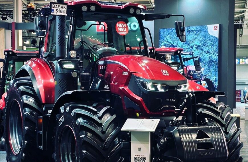 Başak Traktör Unveils Its Most Powerful Model, Başak 5165, at Hannover Agritechnica