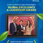 Bharat Certis Agriscience Honoured with Global Excellence & Leadership Award for Farmer Empowerment