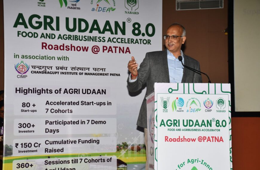 a-IDEA Organises Agri Udaan 8.0 Roadshow at CIMP Patna to Boost Agri-Innovation in Bihar