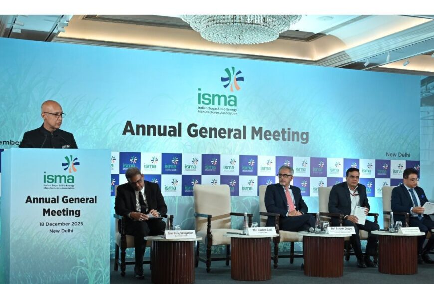ISMA AGM 2025 Highlights India’s Sugar Sector Evolution and Future Opportunities