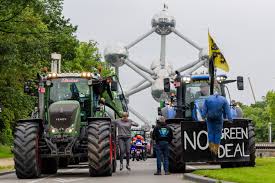 Farmers Demonstrate With Tractors Across Europe Amid Mounting Agricultural Pressures