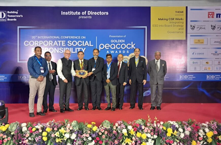 Swaraj Tractors Wins Golden Peacock Award for CSR Excellence, Strengthens Rural Development Model